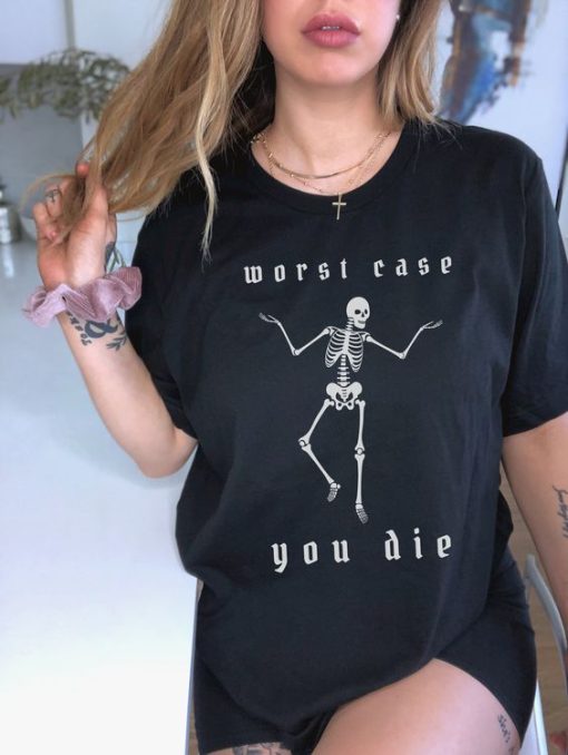 Pastel Goth Shirt, Skeleton Shirt, Pastel Grunge t shirt