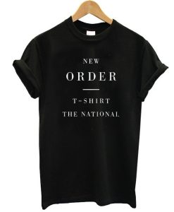 the national new order t shirt