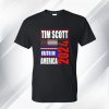 Tim Scott For President 2024 Faith In American T Shirt