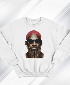 Dennis Rodman Red Hair Sweatshirt