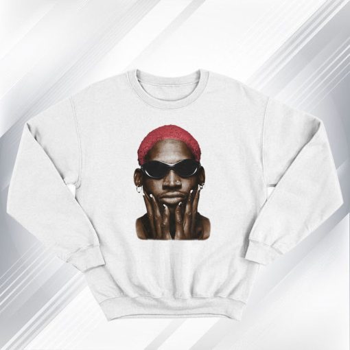 Dennis Rodman Red Hair Sweatshirt