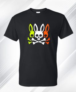 Psychedelic Bunny Psycho Bunny T Shirt