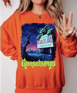 Goosebumps Horrorland Halloween Scary Sweatshirt