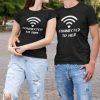 CONNECTED HIM HER COUPLE T-SHIRT thd