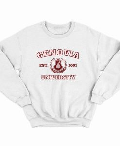 GENOVIA UNIVERSITY SWEATSHIRT thd