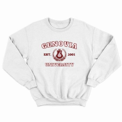 GENOVIA UNIVERSITY SWEATSHIRT thd