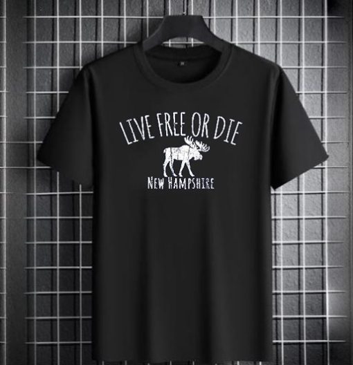 Live Free Or Die New Hampshire Tshirt thd
