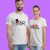 Mister Mrs Latest Couple T-Shirts thd