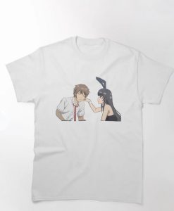 Rascal Does Not Dream Of Bunny Girl-Mai and Sakuta T-Shirt thd