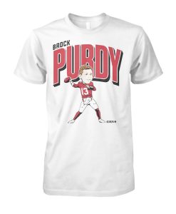 BROCK PURDY CARICATURE T SHIRT thd