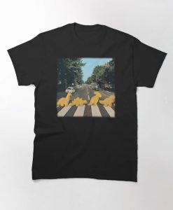 Dinosaur chicken nuggets nuggie road T-Shirt thd