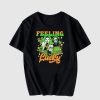 Horror feeling lucky St Patrick's Day T shirt thd