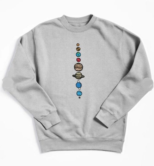 Planets Colour Sweatshirt thd