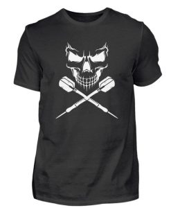 Skull Cross Darts T-Shirt thd