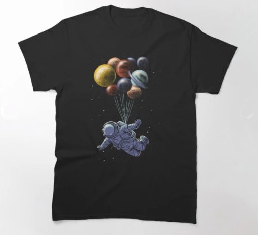 Space Travel Classic T-Shirt thd