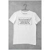 Tshirt wit heren met tekst Waarom ik nog single ben t-shirt thd