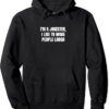 I'm a jokester I like to make people laugh Hoodie thd